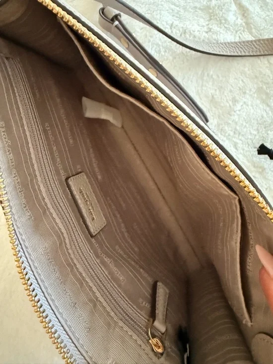 kate spade Taupe Pebbled Leather Crossbody - Picture 5 of 9